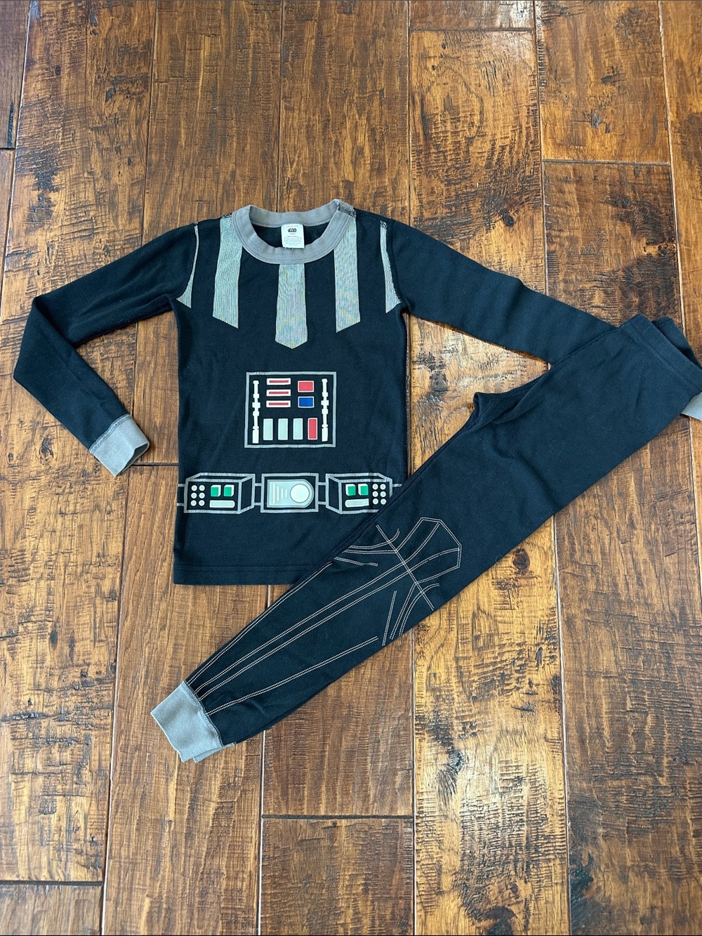 Hanna Andersson Star Wars Darth Vader Pajamas Long John Set Size 8 / 130